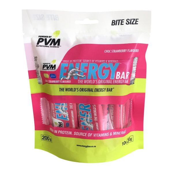 PVM - Bite-Size Chocolate Strawberry - 10 x 20g