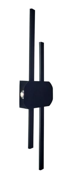 Colour 4 Light Wall Fixture - Black image