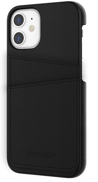 Body Glove Apple iPhone 12 Mini Luxe Credit Card Case-Black