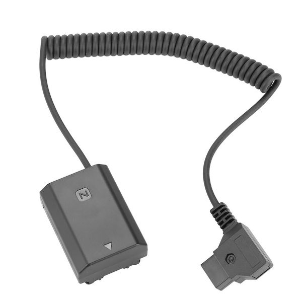 D-Tap to NP-FZ100 Dummy Battery Cable compatible with Sony Cameras