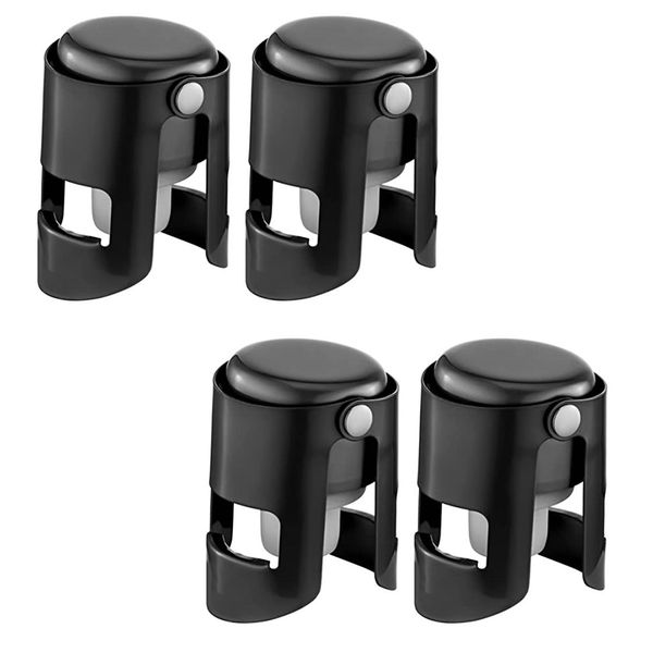 4 Pack Champagne Stopper Bottle Cap Stopper for Champagne