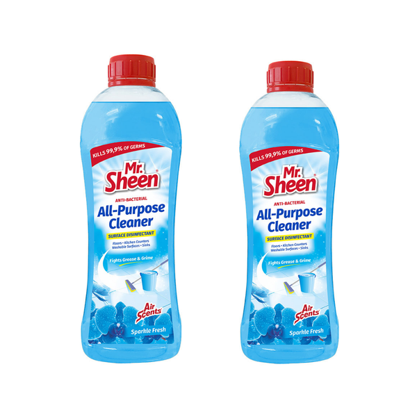 Mr Sheen Anti-Bacterial Floor &amp; All Purpose Cleaner Fresh x 2