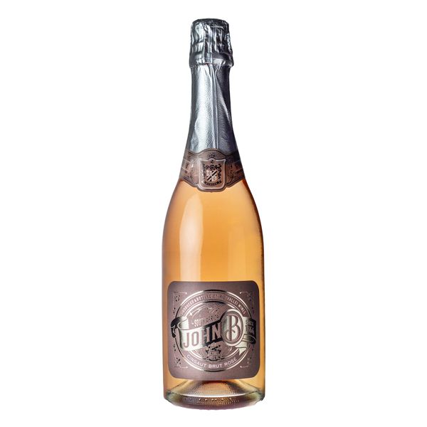 John B Cinsaut Brut Rose Sparkling