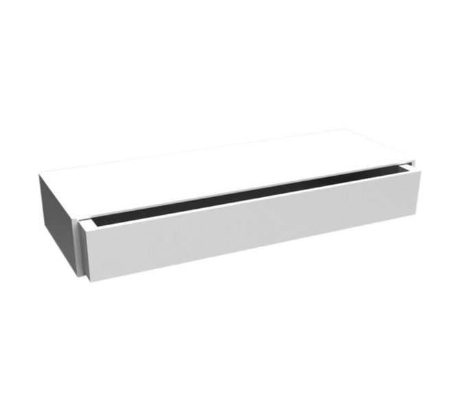Secret Floating Shelf White 445 x 15 x 70 mm