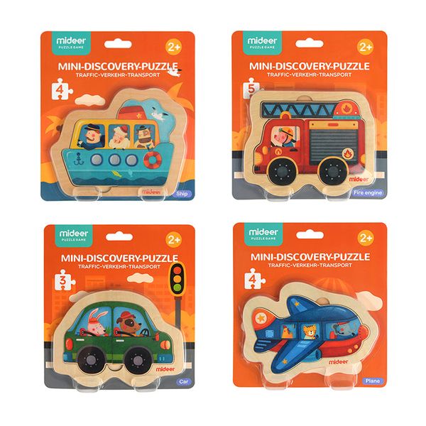 Mideer Discovery Puzzle Set 4 in 1
