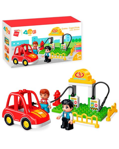 Educational Building Blocks Set - Gas station (5101)