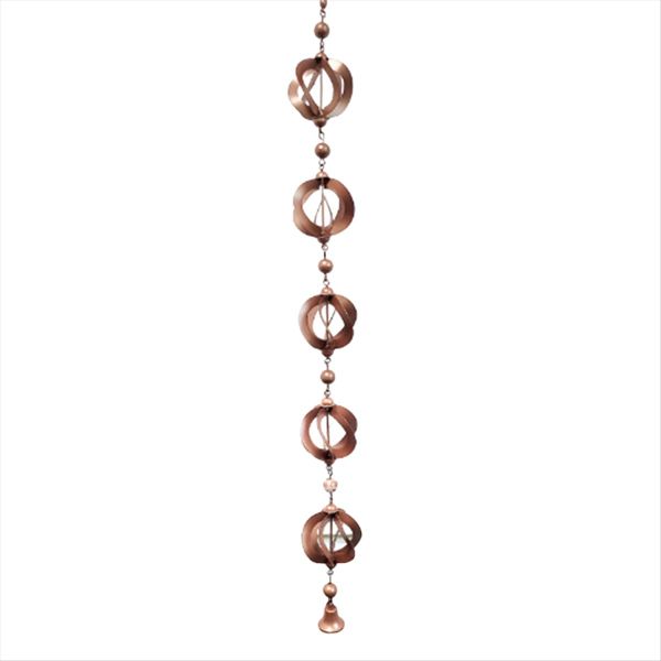 Wind Chime Rain Chain For Gutter Decorative Rainwater Collection