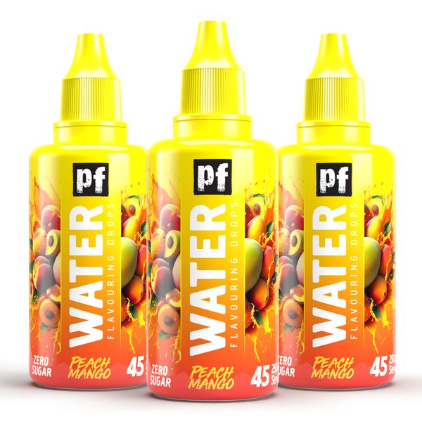 PharmaFreak Water Enhancer Peach Mango - 50ml (3 Pack)