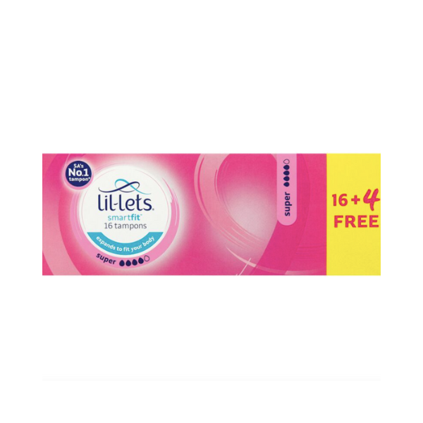 Lil-Lets- 20 Super Tampons x 24