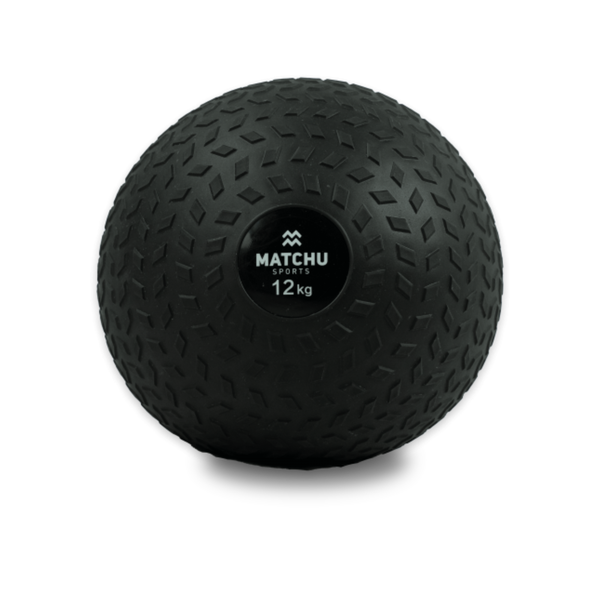 Matchu - Slam Ball - 12kg - Durable Non-Bounce Rubber Ball