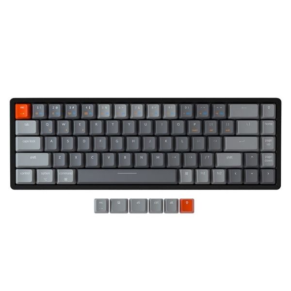 Keychron K6 68 Key Wireless Hot-Swappable Brown Mechanical Keyboard