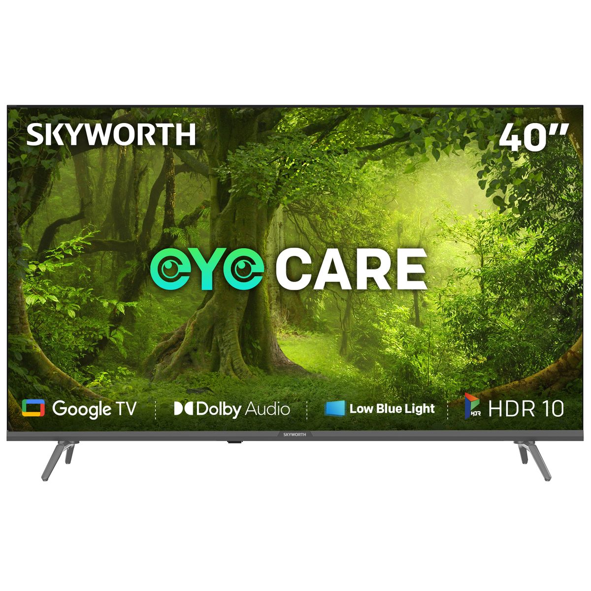 Skyworth 40" E5500H 2K LED Google Smart TV with Google Assistant