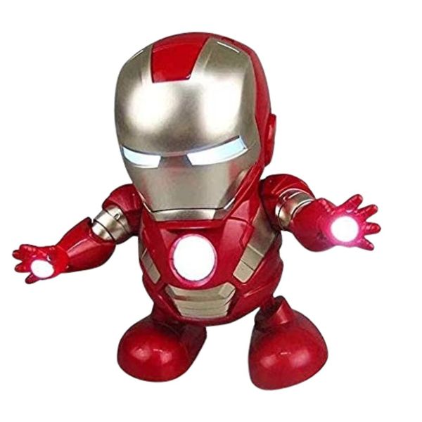 Dance Hero Mini Iron Man - Electronic Dancing Robot with Lights &amp; Music
