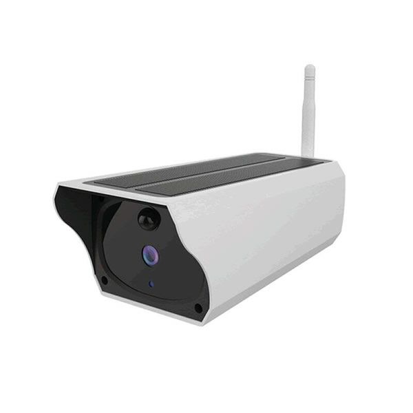 Smart Solar Powered Wireless WiFi Surveillance Security IP Camera