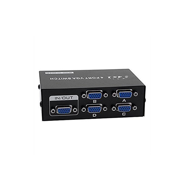 4 Port Key Press Switch VGA Switch