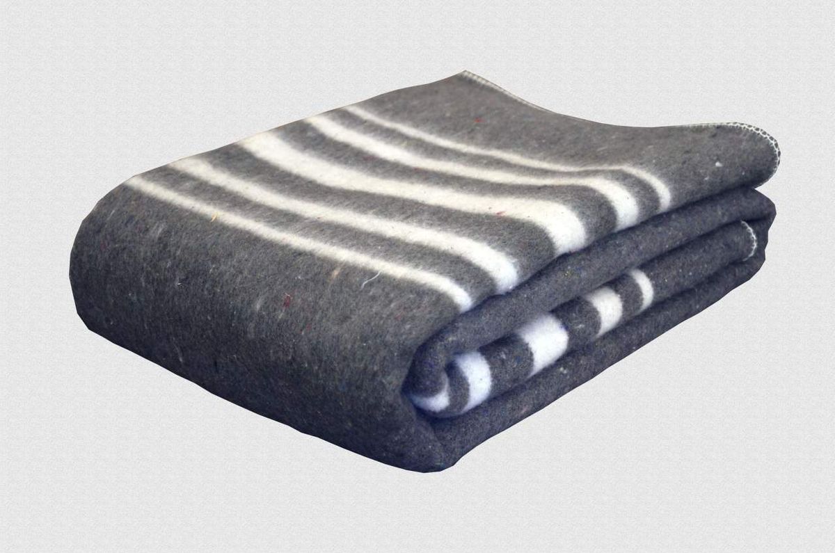 Sesli Grey Acrylic Stripe Donation Blanket Buy Online in South Africa