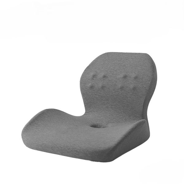 ZELTRYN Office Memory Foam Lumbar Cushion for Long Sitting Comfort