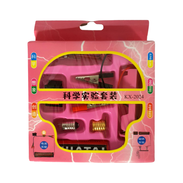 Bulb Electric Science Experimental Kit- Pink