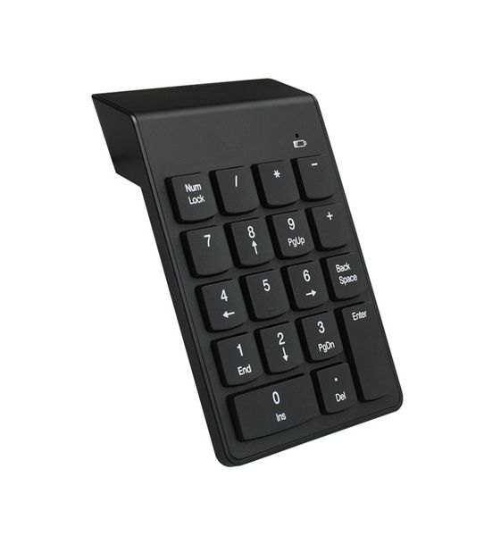 TUFF-LUV Mini Numeric KeyPad - Wireless - Black