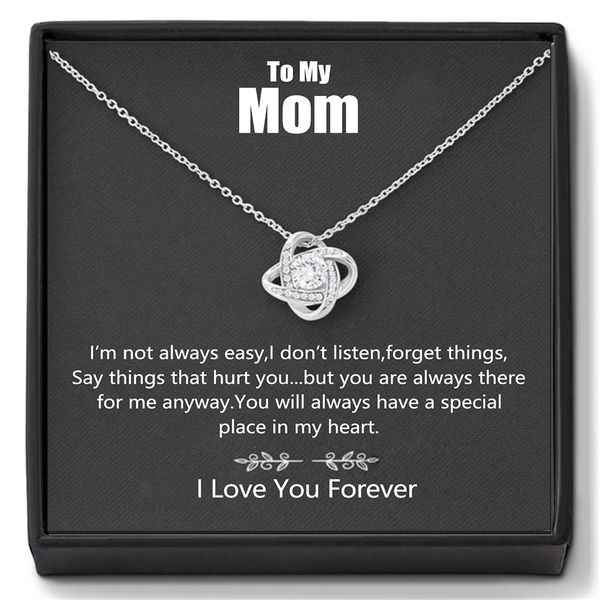 Mother's Day Gift Clavicle Necklace Gift Box Set