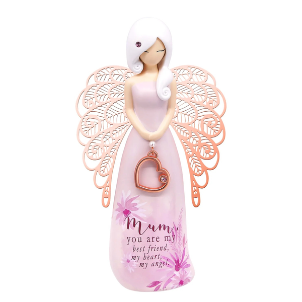 Mum, You Are My Best Friend, My Heart, My Angel Angel Figurine