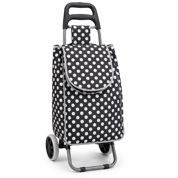 Shopping Folding Lightweight Printed Trolley Bag