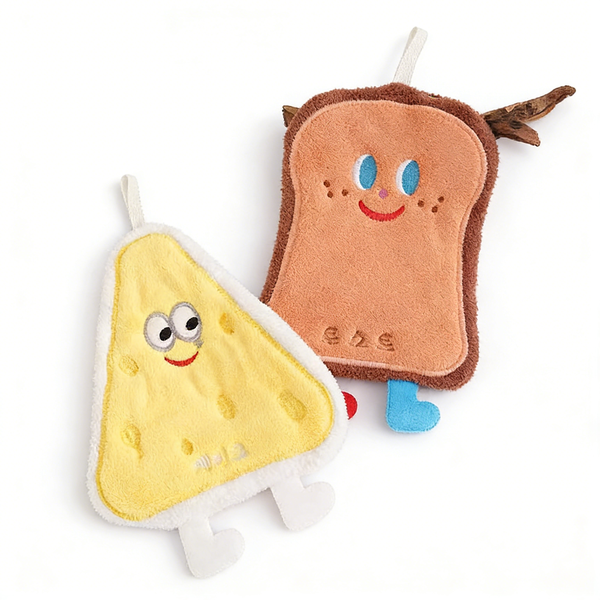 2-Pack Hanging Hand Towels, Soft and Absorbent for Everyday Use.