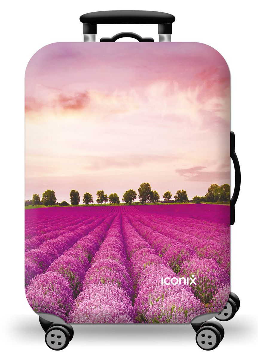 Iconix Printed Luggage Protector - Lavender Fields | Shop Today. Get it ...