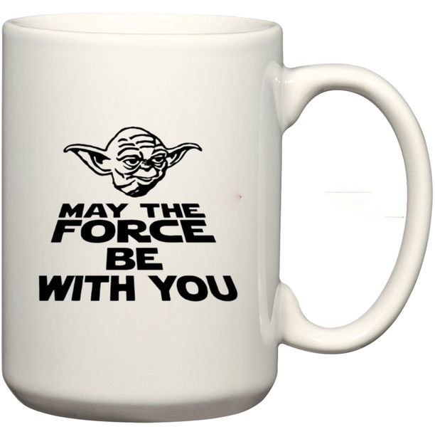 Don't Make Me Use The Force Star Wars Birthday Christmas Gift Coffee Mug