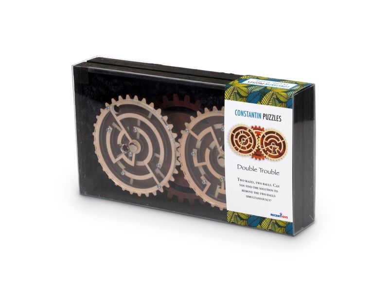 Double Trouble Wooden Puzzle by Constantin