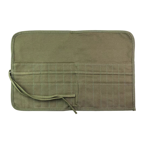 30 Hole Pen Curtain Multifunctional Canvas Pen Roll Bag