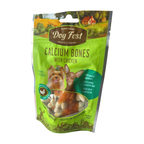Dog Fest Calcium Bones With Chicken 55g Image