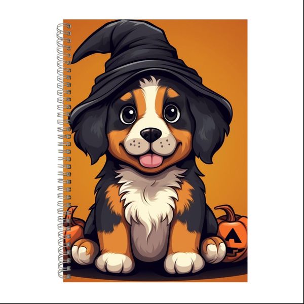 Saint Bernard 2 Gift Idea A4 Notepad 207