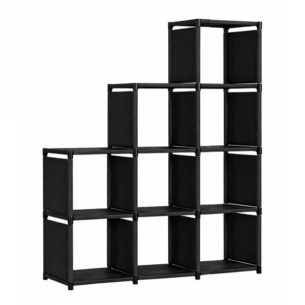 Modular Freestyle DIY Cube Storage Organizer Shelving - 9pcs