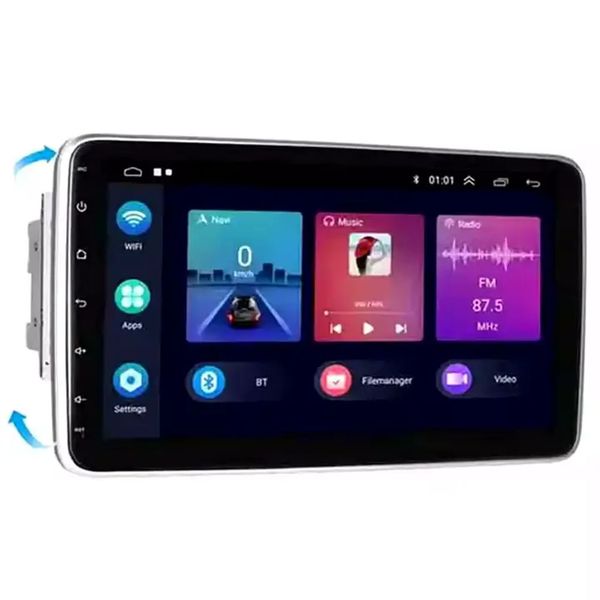 10.1 Rotating CarPlay Media Unit | Android 13 | WiFi GPS | 2+64GB