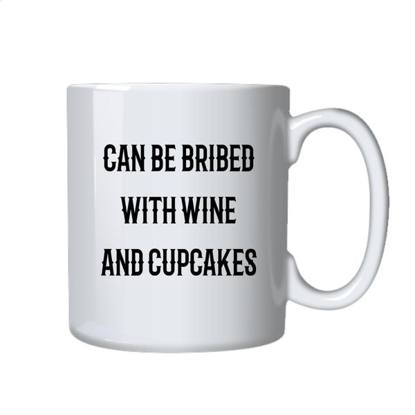 Cupcakes Coffee Mug - Best Funny Novelty Gift Idea for Wine Drinkers