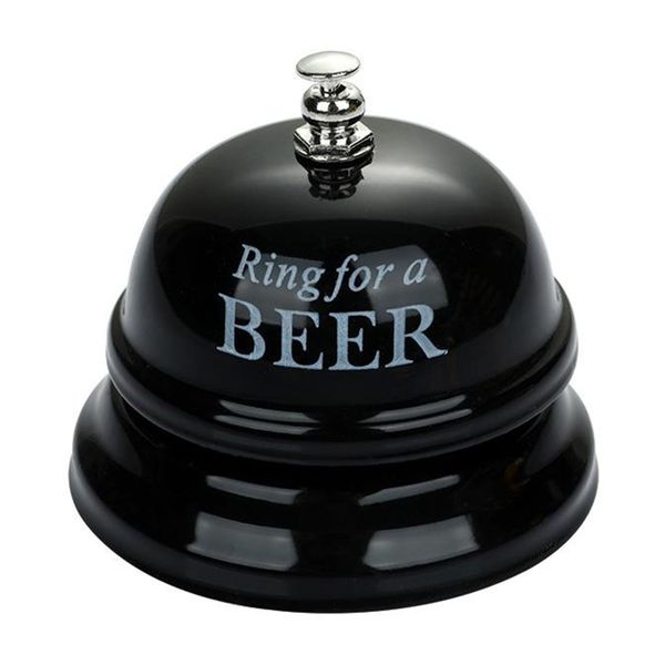 BasicX Zinc Alloy Service Bell for Bars, Hotels - Crisp Sound 1-Pack