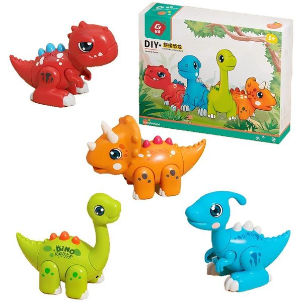 STEM Parent-child Interaction Toy - Magnetic Force Assembly Dinosaur Set
