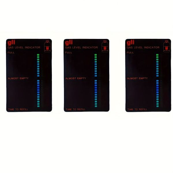 3 Pieces Gas Detection Tool Portable Gas Leak Detector Without Battery