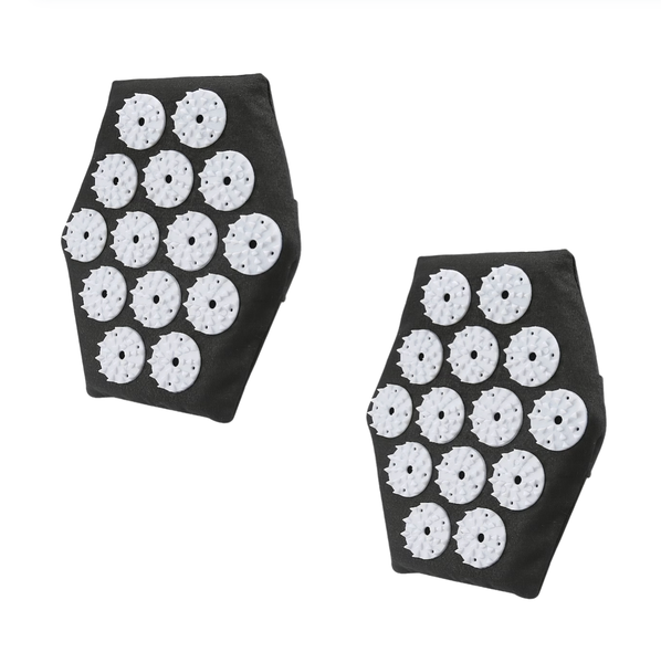 Acupressure Massage Glove with Spiked Therapy Nodes - 2 Pack
