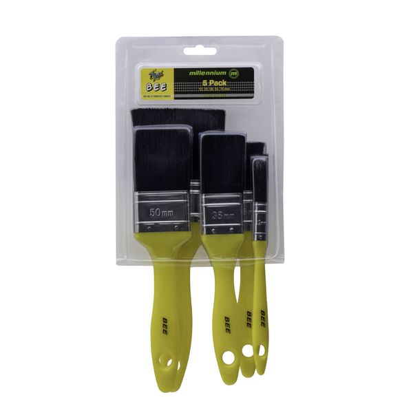Academy Brushware Paint Brush Bee 5 Piece Set