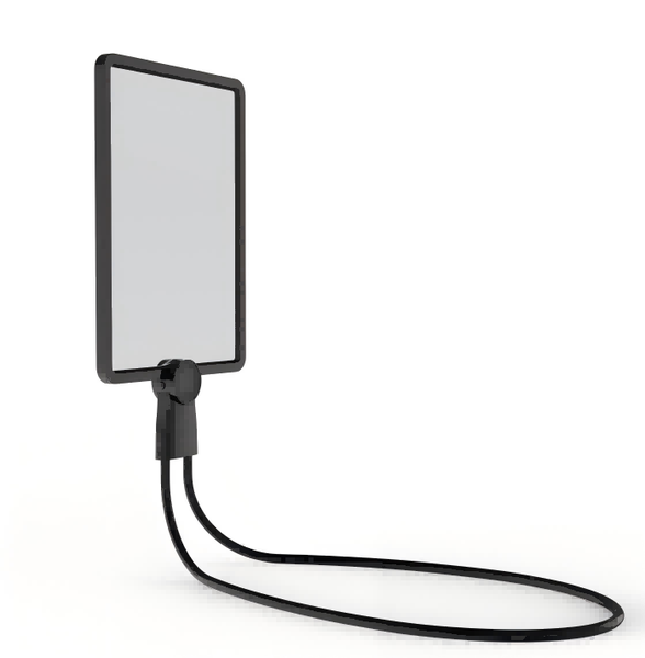 Neck-Hanging Magnifying Mirror: 3-Way Use