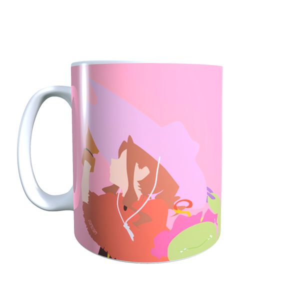 Mimi &amp; Palmon Minimal - Digimon Themed Coffee Mug