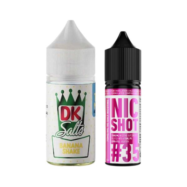 Donut King 30ml E-liquid 35MG Juice - Banana Shake