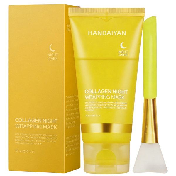 Handaiyan Turmeric Collagen Peel Off Night Mask Hydrating Overnight Care
