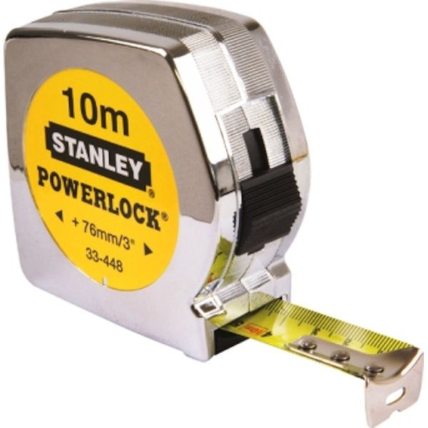 Bulk Pack x 2 Stanley - Tape Powerlock 8mx25 Stht33168-8