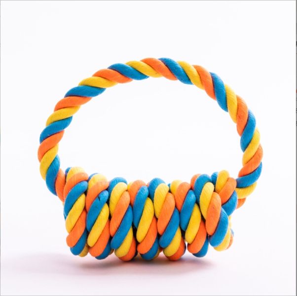 Pet Products Interactive Bite-Resistant Cotton Rope Toy