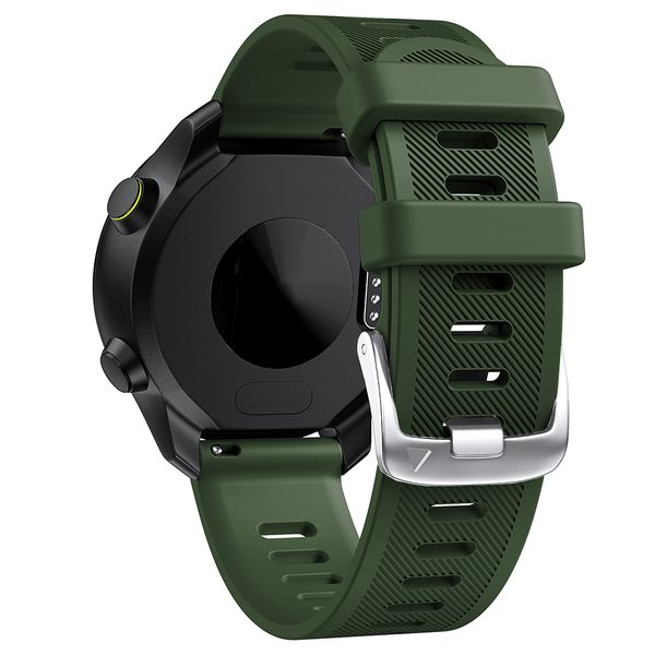 Silicone Band For Garmin Forerunner 55-Army Green