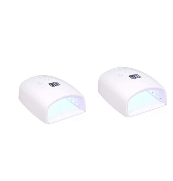 GB 48W Rechargeable UV/LED Nail Lamp - 2 Set