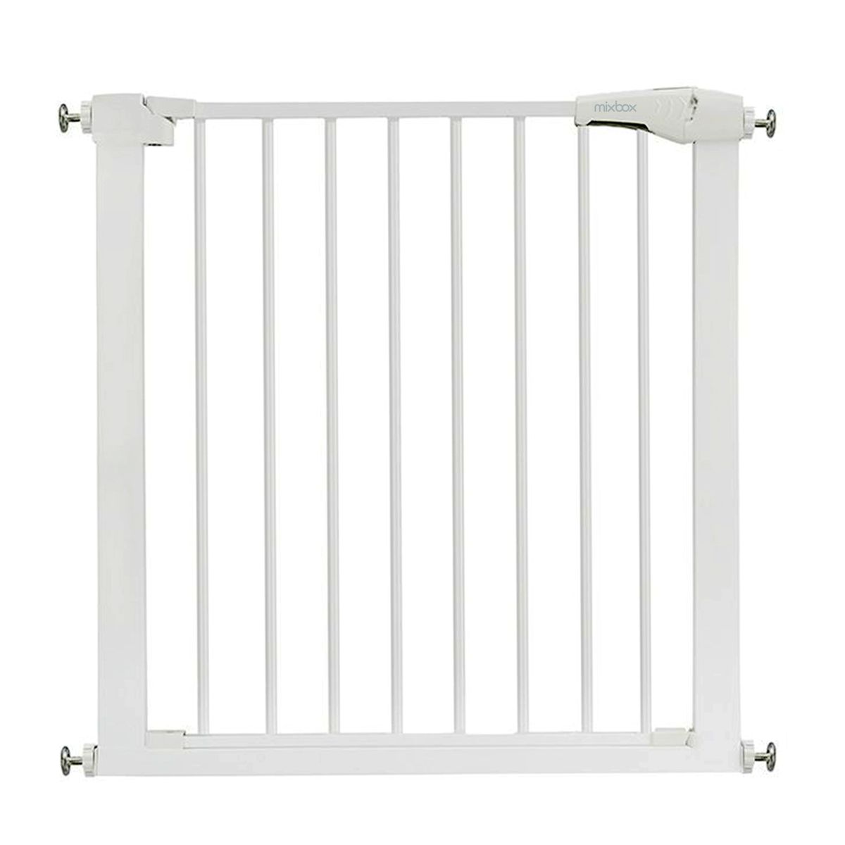 Mix Box Adjustable 75-82cm Metal Baby and Pet Gate with Pressure Mount